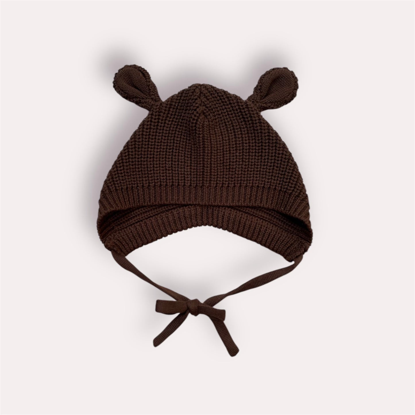 BABY BEAR BONNET- MOCHA