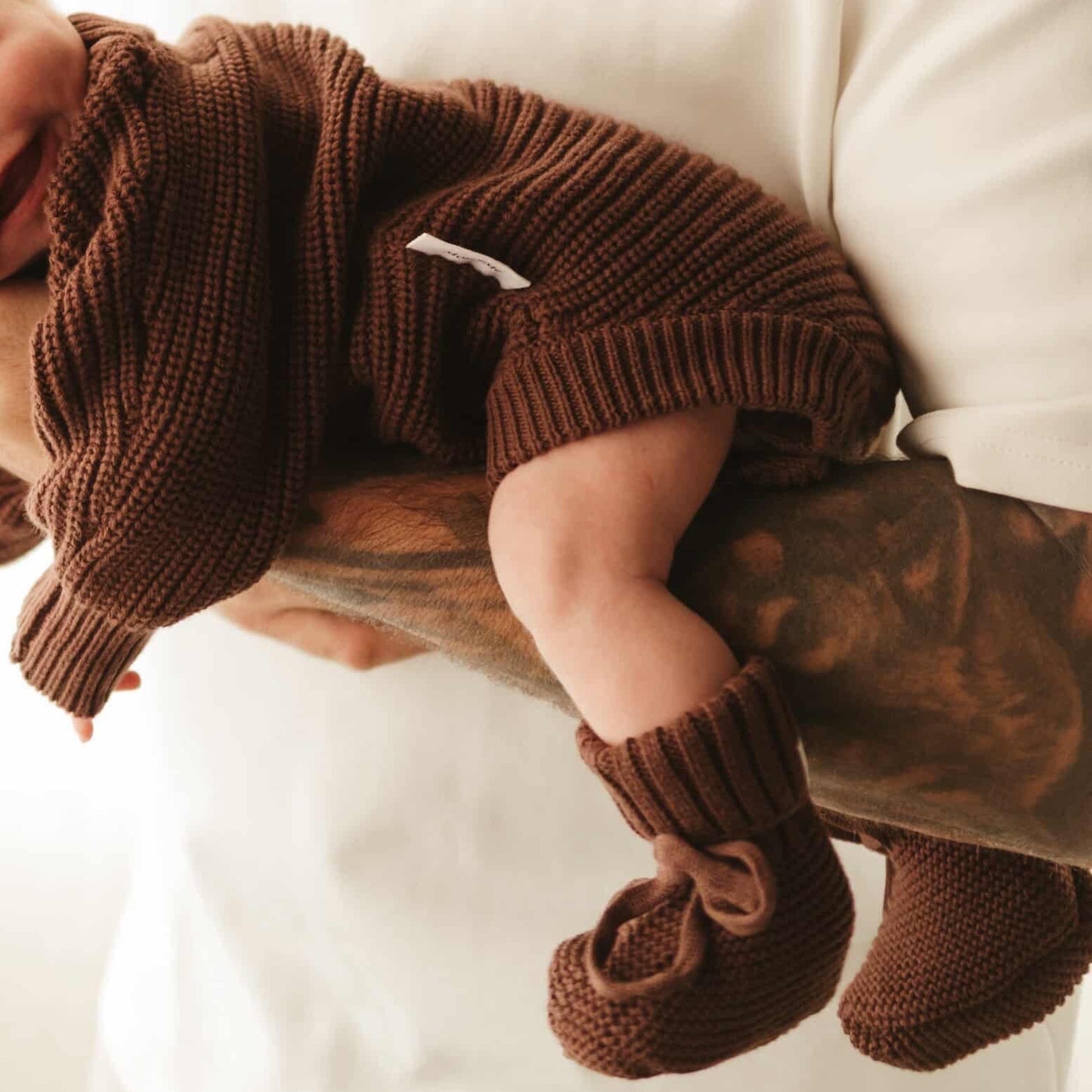 BABY ROMPER- MOCHA