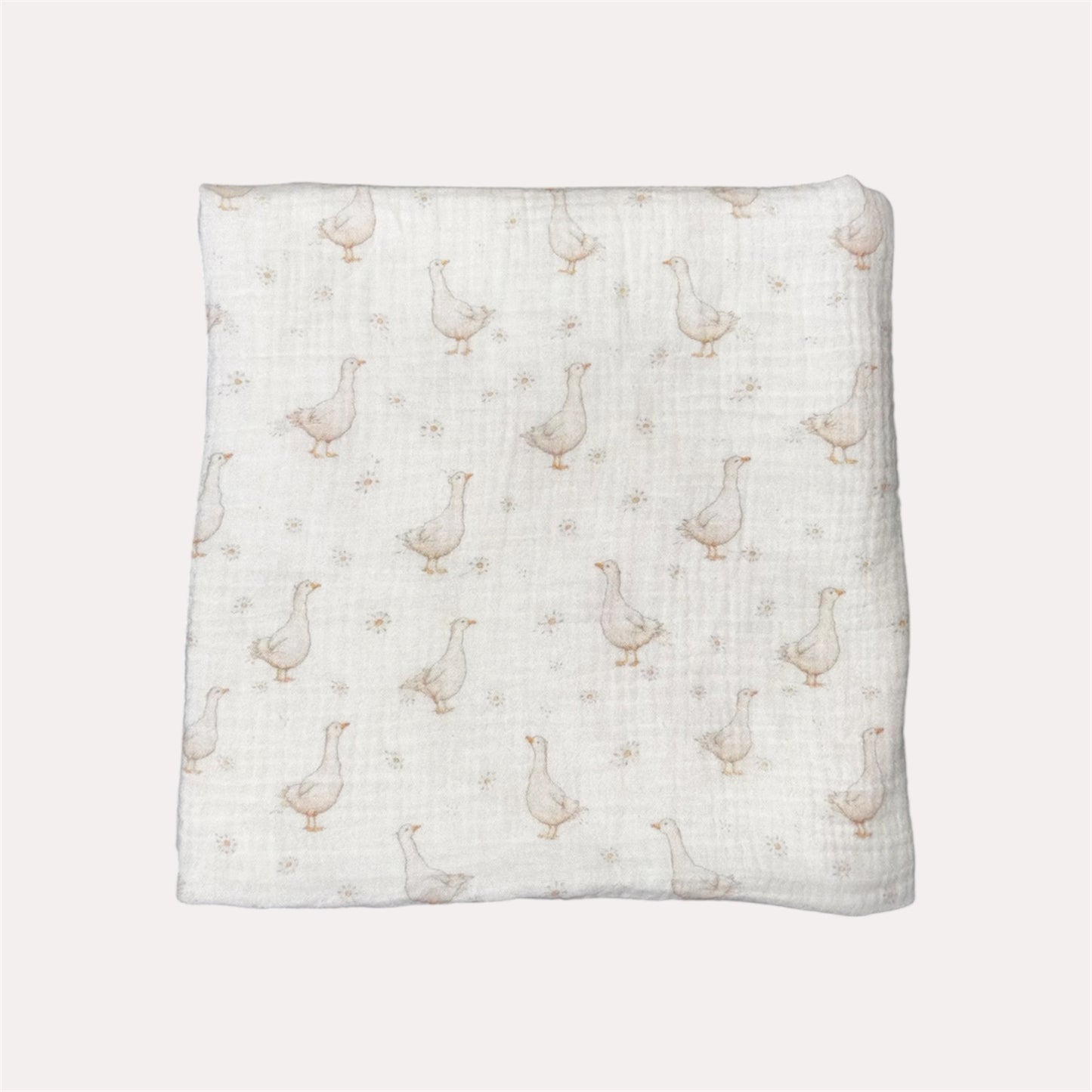 GOOSE & BLOOM MUSLIN BLANKIE